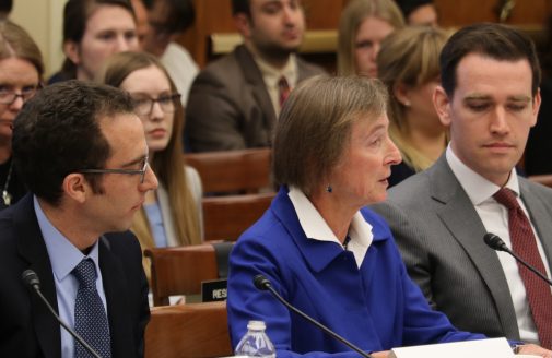 Dr. Jen Francis testifying to Congress.