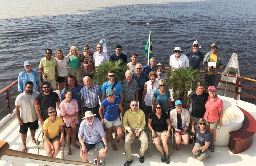 Global Rivers Observatory trip group photo