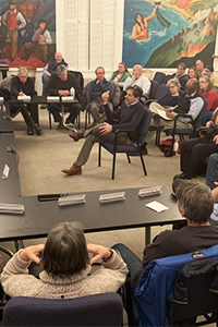 Phil speaking to the Martha's Vineyard Commission