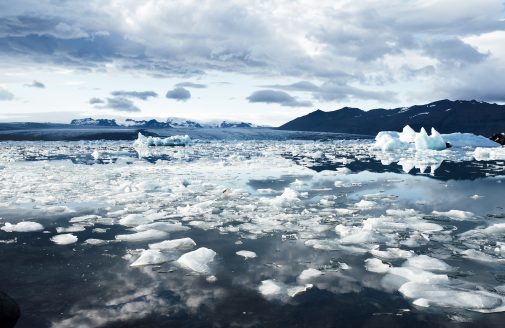 melting Arctic ice