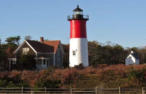 Nobska Lighthouse in Falmouth, Massachusetts