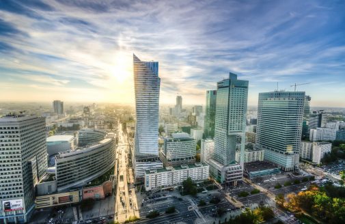 Warsaw skyline