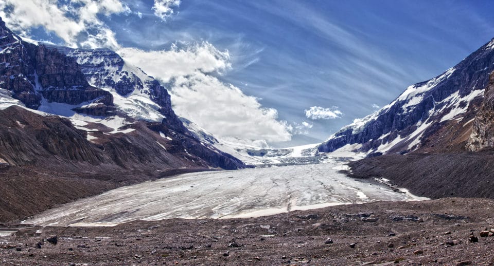 melting glacier