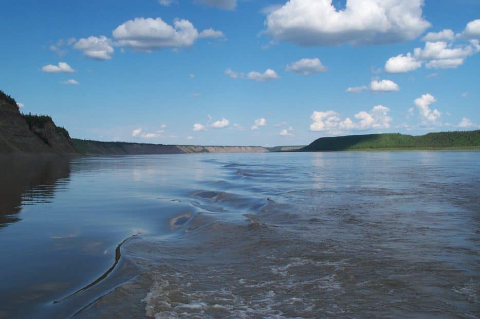 Mackenzie River in Canada