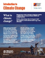 Introduction to Climate Change pdf cover