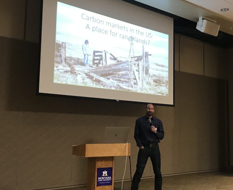 Dr. Jon Sanderman presents on carbon