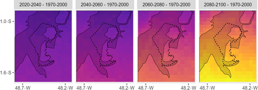 Change in Temperature Annual Range