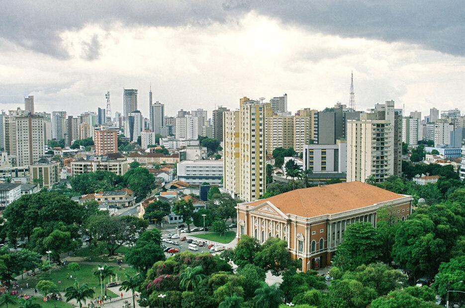 aerial view of Berem, Para, Brazil, photo by Fernando Stankuns