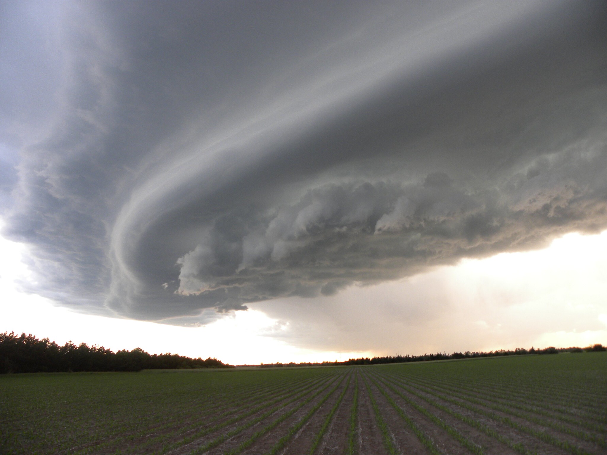 oncoming storm front