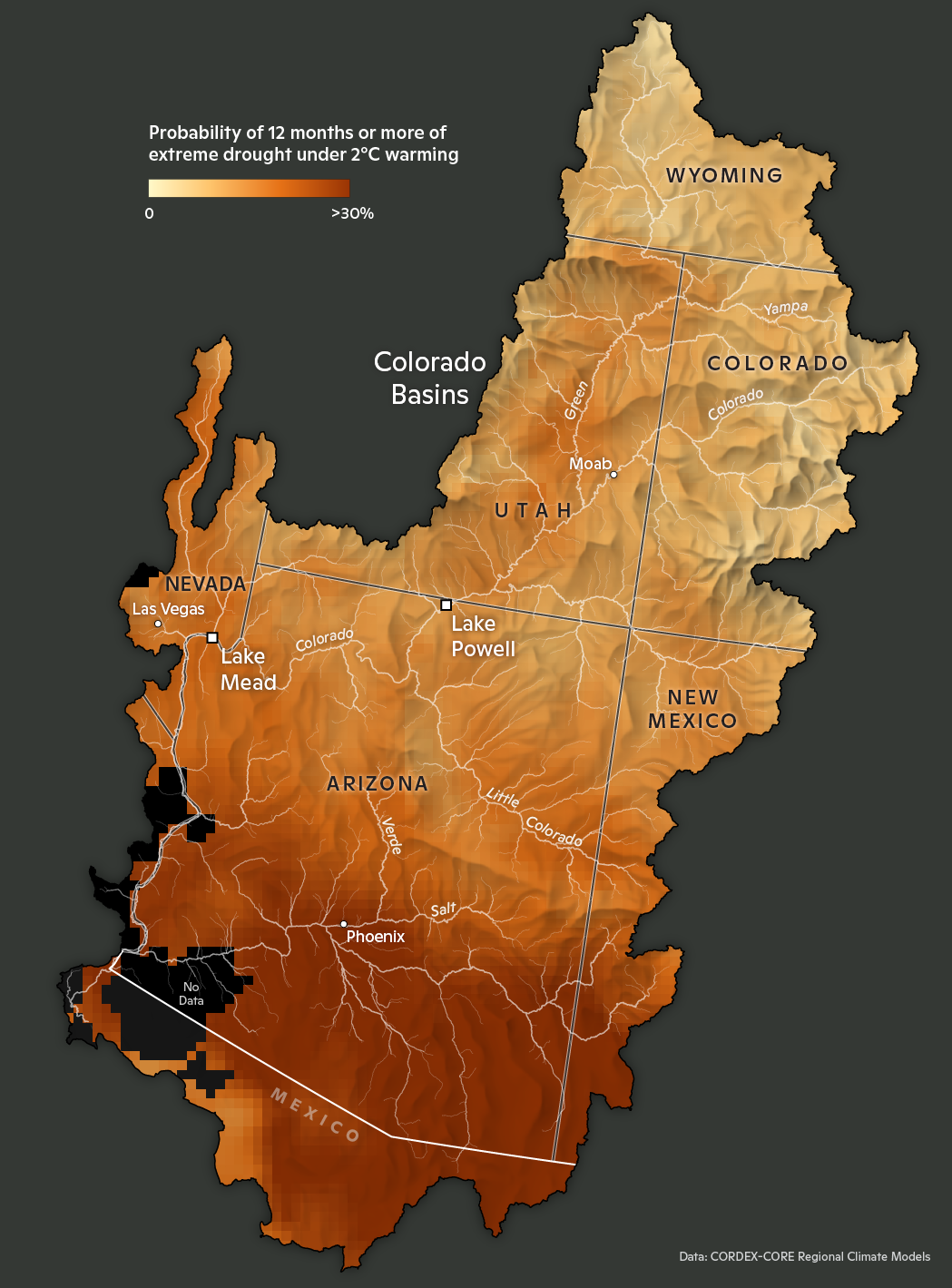 drought predictor under 2 degrees c