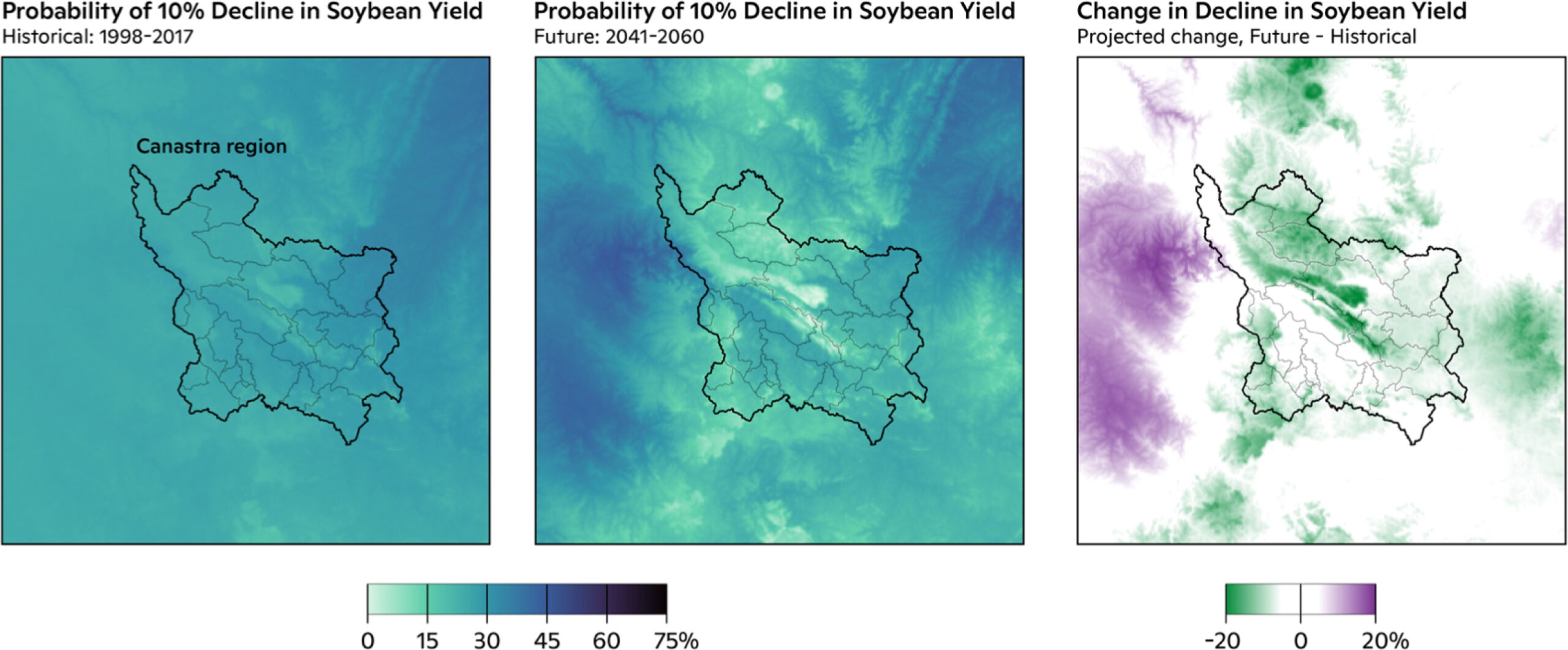 Soybean Yield Failure in the Canastra region in the state of Minas Gerais.