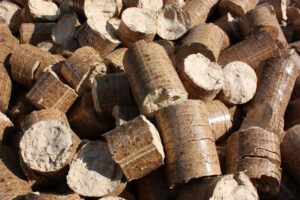 Wood briquettes