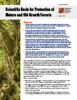 Protection of Mature and Old-Growth Forests Policy Brief