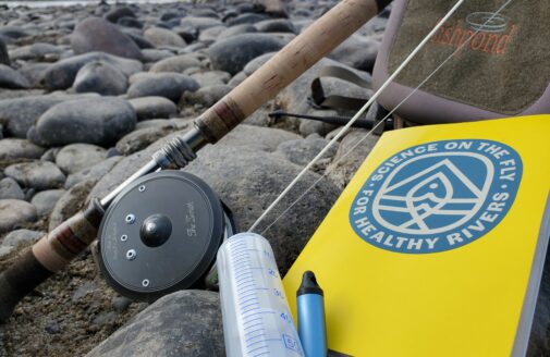 Science on the Fly notebooks and sampling equipment.