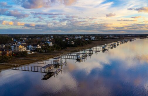 Charleston County coastline, photo by Nicholas Mullins