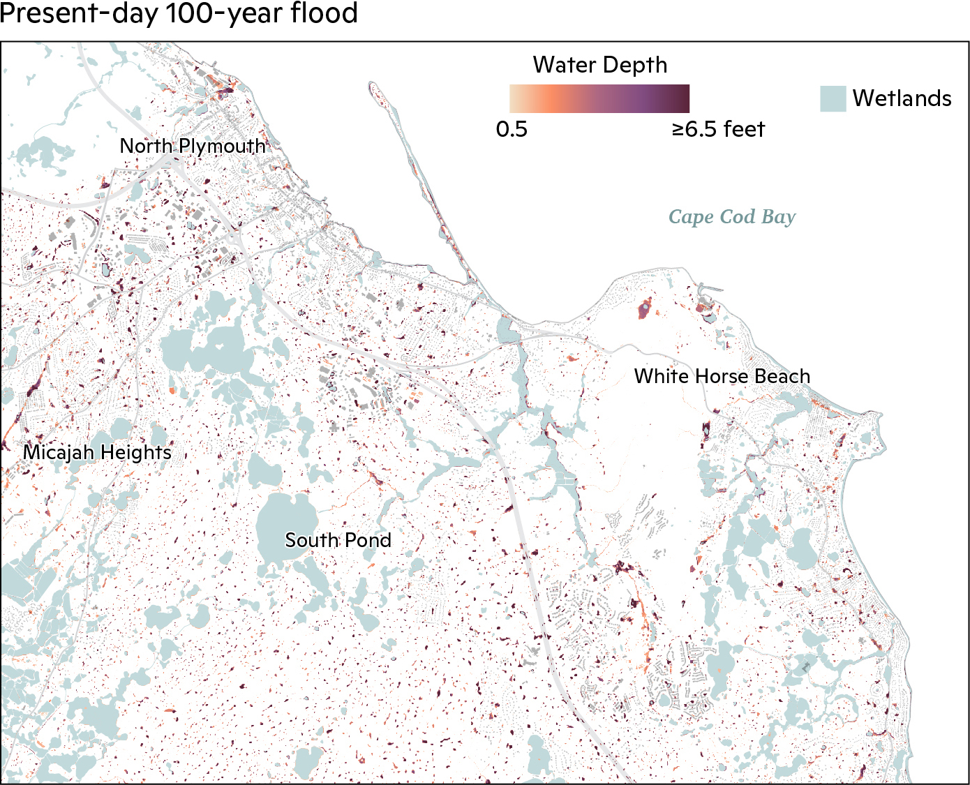 Present-Day 100-Year Flood.