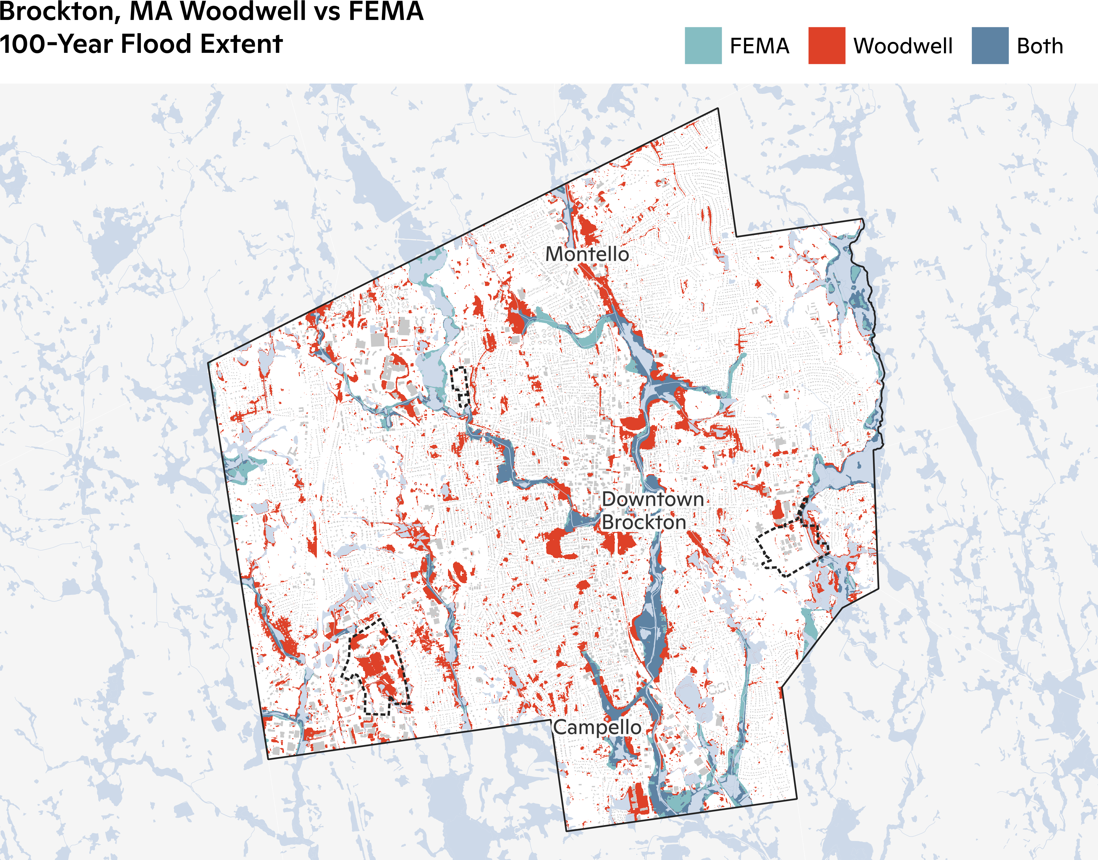 Woodwell vs FEMA 100-Year Flood.