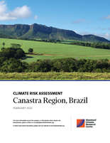 Cover page of the Canastra Region, Brazil risk assessment