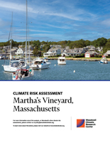 Cover page of the Martha's Vineyard risk assessment