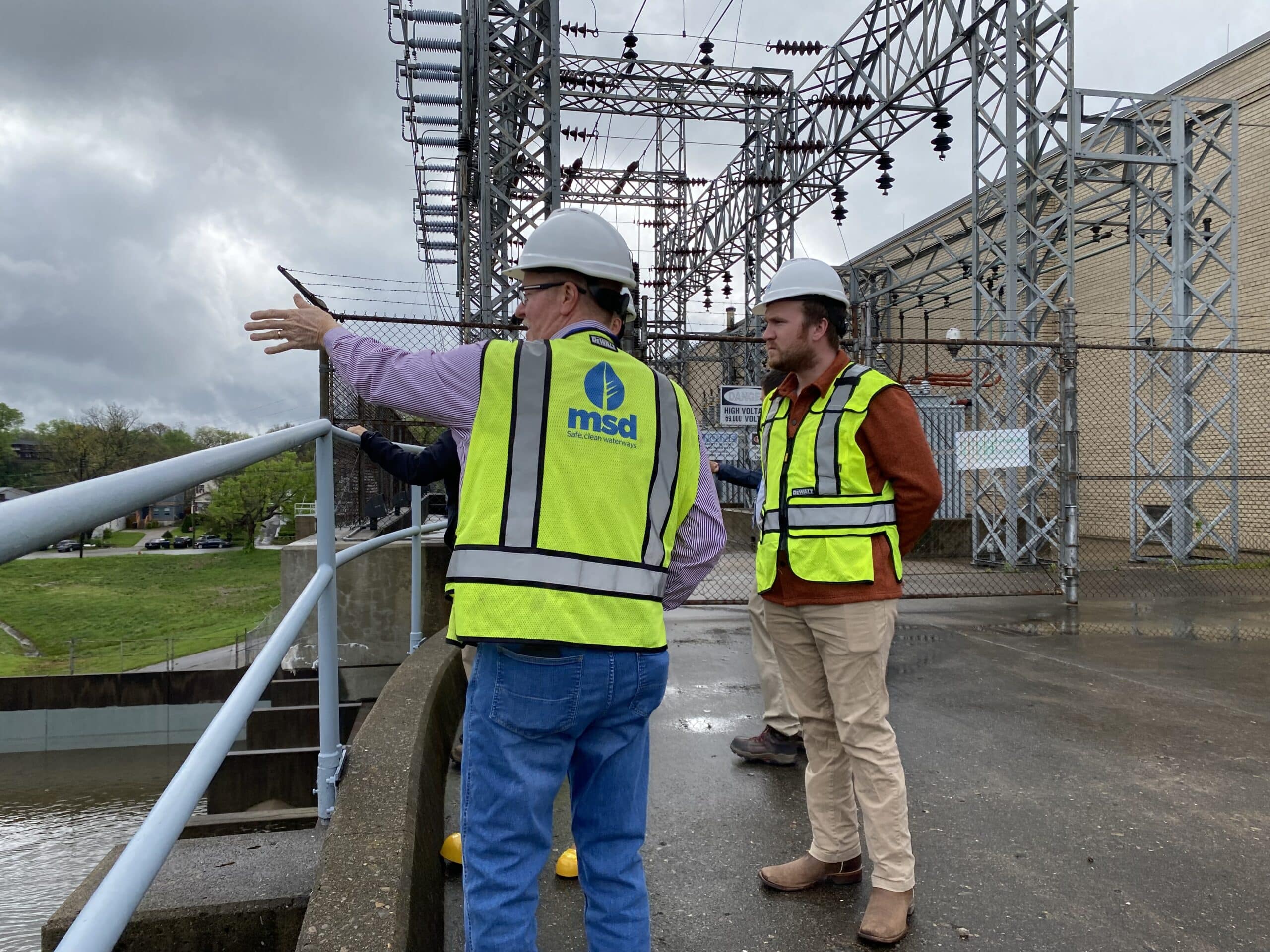 Andrew condia meets with kentucky river area development district