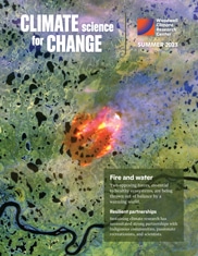 Summer 2023 Climate Science for Change magazine cover